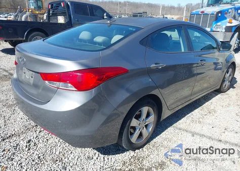 2013 Hyundai Elantra Gls из США, поврежденный, VIN 5NPDH4AE2DH372928